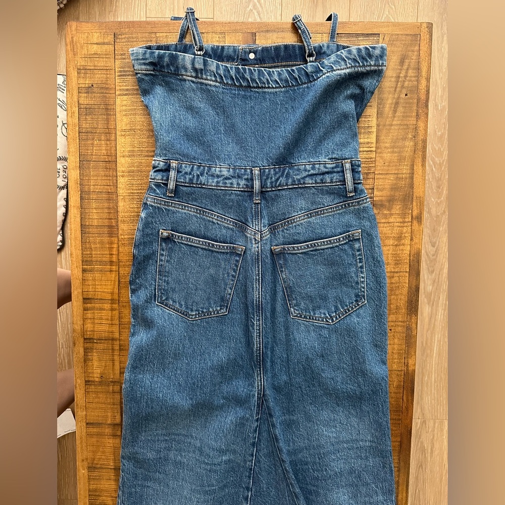 Reformation Tazz Maxi Denim Dress (size 4) - Picture 6 of 10